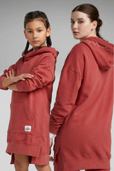 Hoodie Long Col Croisé Mini/Match – Tailles 2/3 à XXL - Hoodie Agencé Feminin